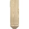 Ekena Millwork Westlake Arts and Crafts Rough Sawn Bracket w/ Offset Brace, Douglas Fir, 6"W x 20"D x 20"H BKT0604X20X20WTL03RDF - alternate 2